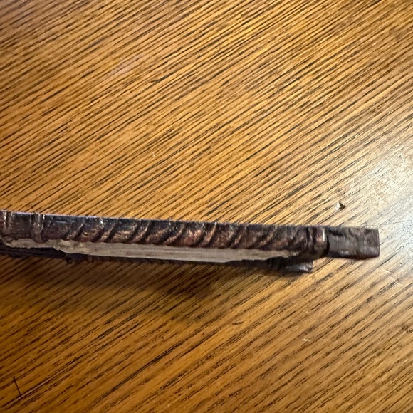 Vintage St Therese Of Lisieux Plaque, Syrocco Wood, Wall Decor - Picture 7 of 7